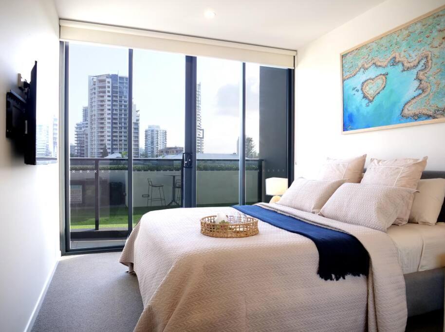 Modern 1 Brm Apartment With Pool Close To Beach Gold Coast Esterno foto
